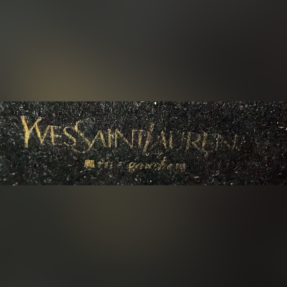 🔥Yves🔥 Saint Laurent 🔥Rive Gauche 🔥Black Patent Shoulder Bag🔥 - Picture 14 of 14